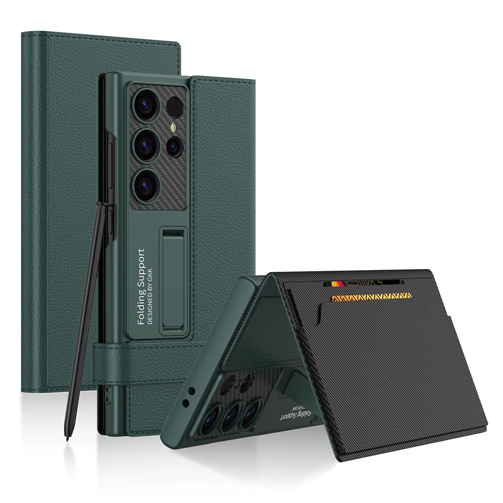 Husa Portofel din Piele Husa Telefon Magnetica Pentru Samsung