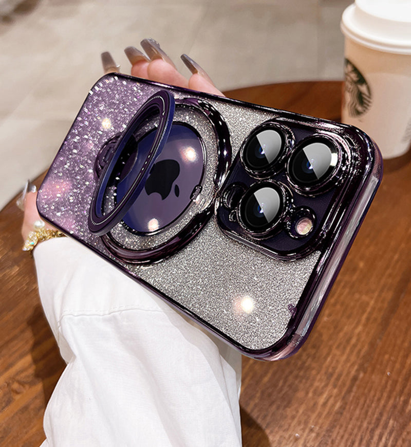 Husă DEALGGO™ Glitter Diamond Magnetic Magsafe Ring Holder pentru iPhone