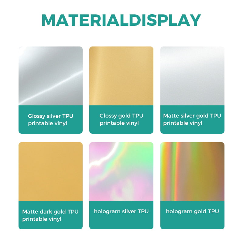 Multi-Color Optional 3D Patch TPU Heat Transfer 0.5mm 0.9mm Film for Fabric Lamination Laser Cutting