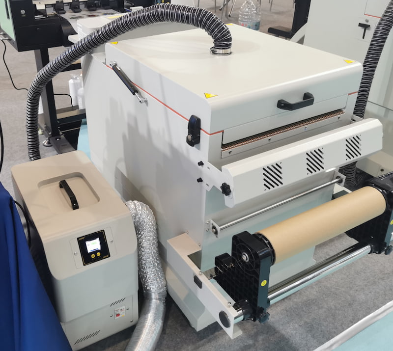 Wind speed Adjustable fume extractor Air Purifier for 2 heads dtf printer