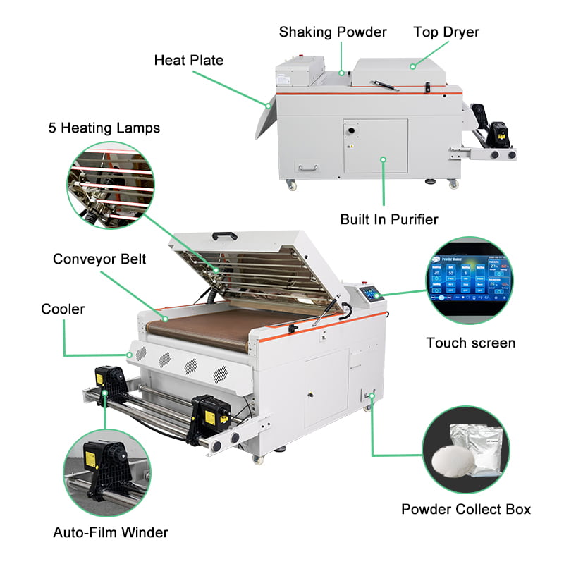 90cm dtf powder shaker,36 inch dtf powder shaker,epson dtf printer shaker,mimaki dtf printer shaker, dtf dryer for epson, dtf dryer 90cm,dtf shaker 90cm