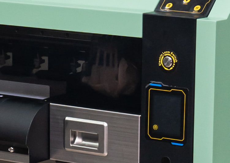 T620-F 2025 new launch 24 inch fluorescent dtf printer with 2 i3200 heads 8 color