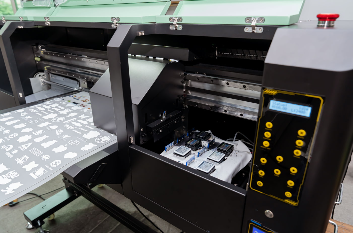 T606 dooyion 6 print head DTF printer 60cm i3200A1 Double rail 30 square metres per hour