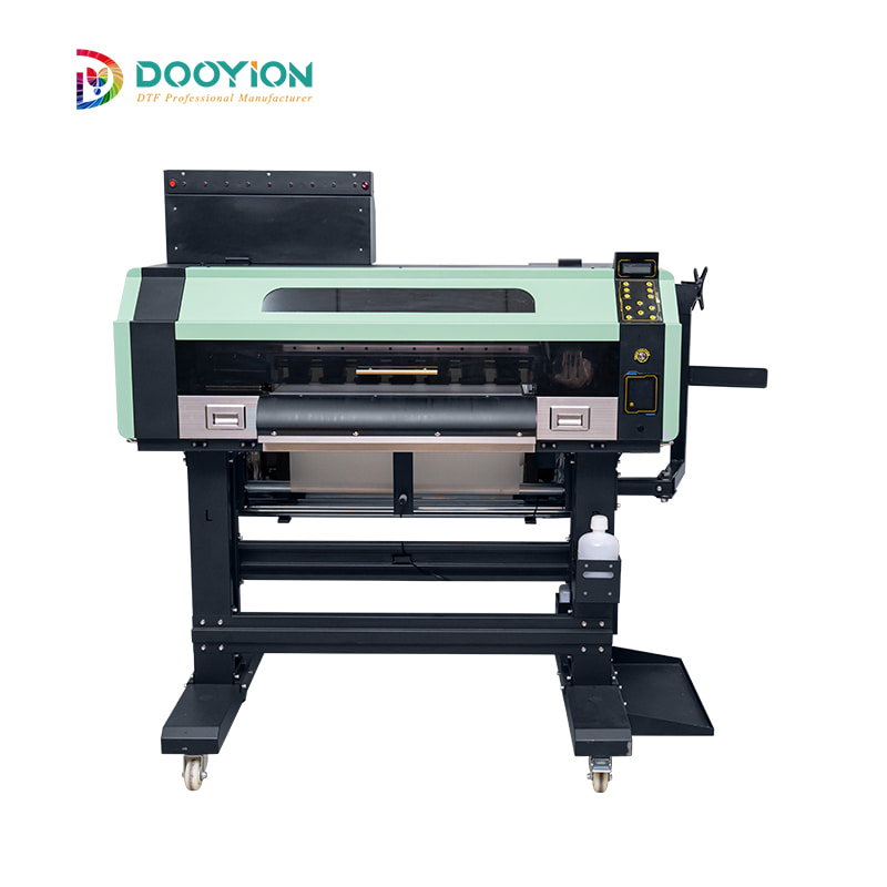 T620-F 2025 new launch 24 inch fluorescent dtf printer with 2 i3200 heads 8 color
