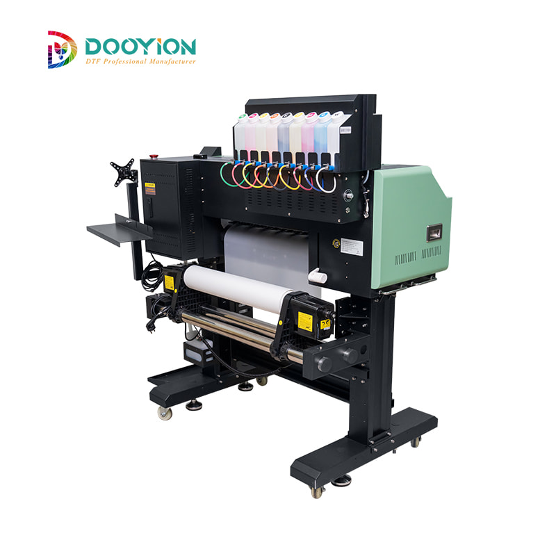 T620-F 2025 new launch 24 inch fluorescent dtf printer with 2 i3200 heads 8 color