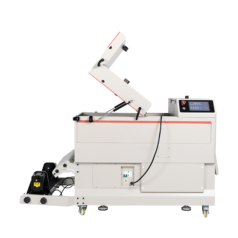 60cm automatic powder recycling DTF Powder shaker with lengthen drying oven and NEW color touch screen