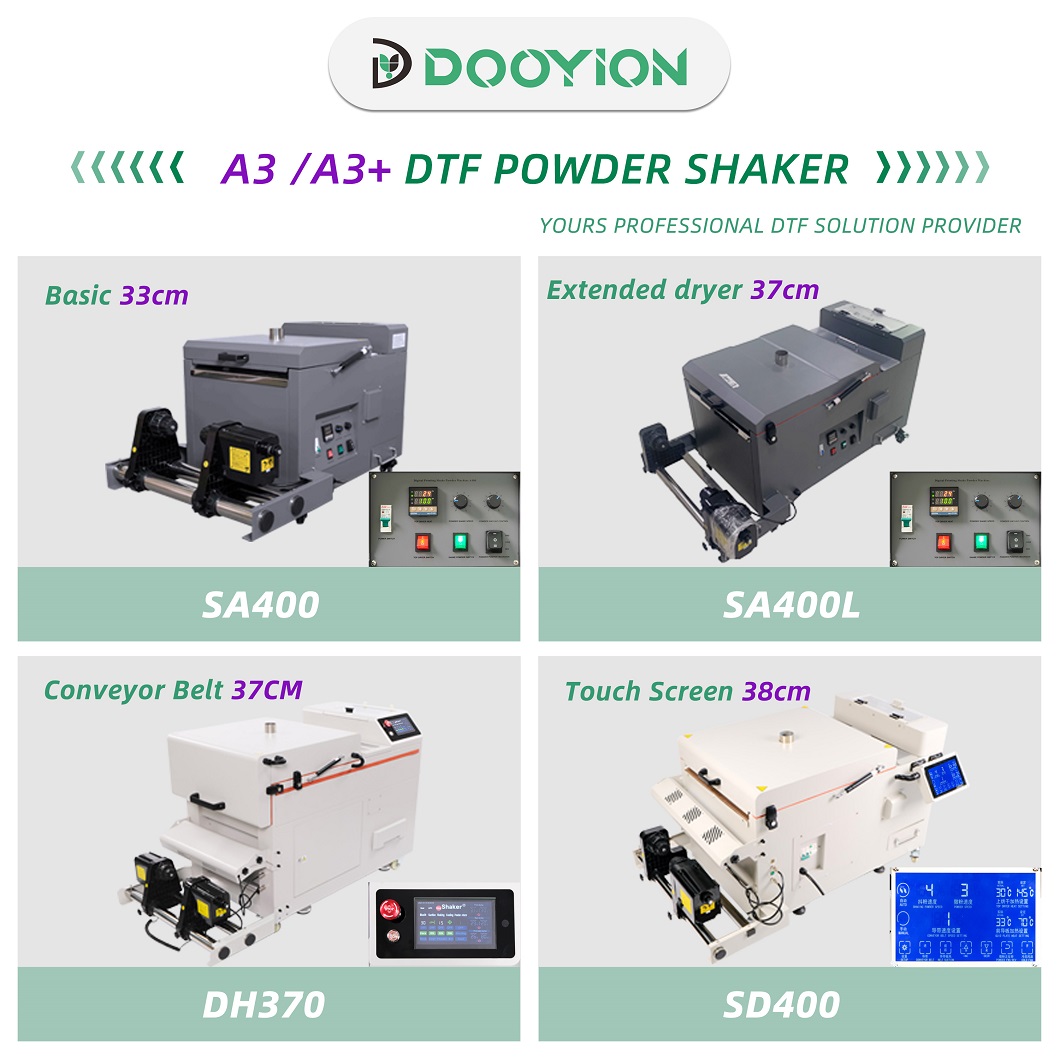 60CM lengthen DTF Powder Shaker with touch screen