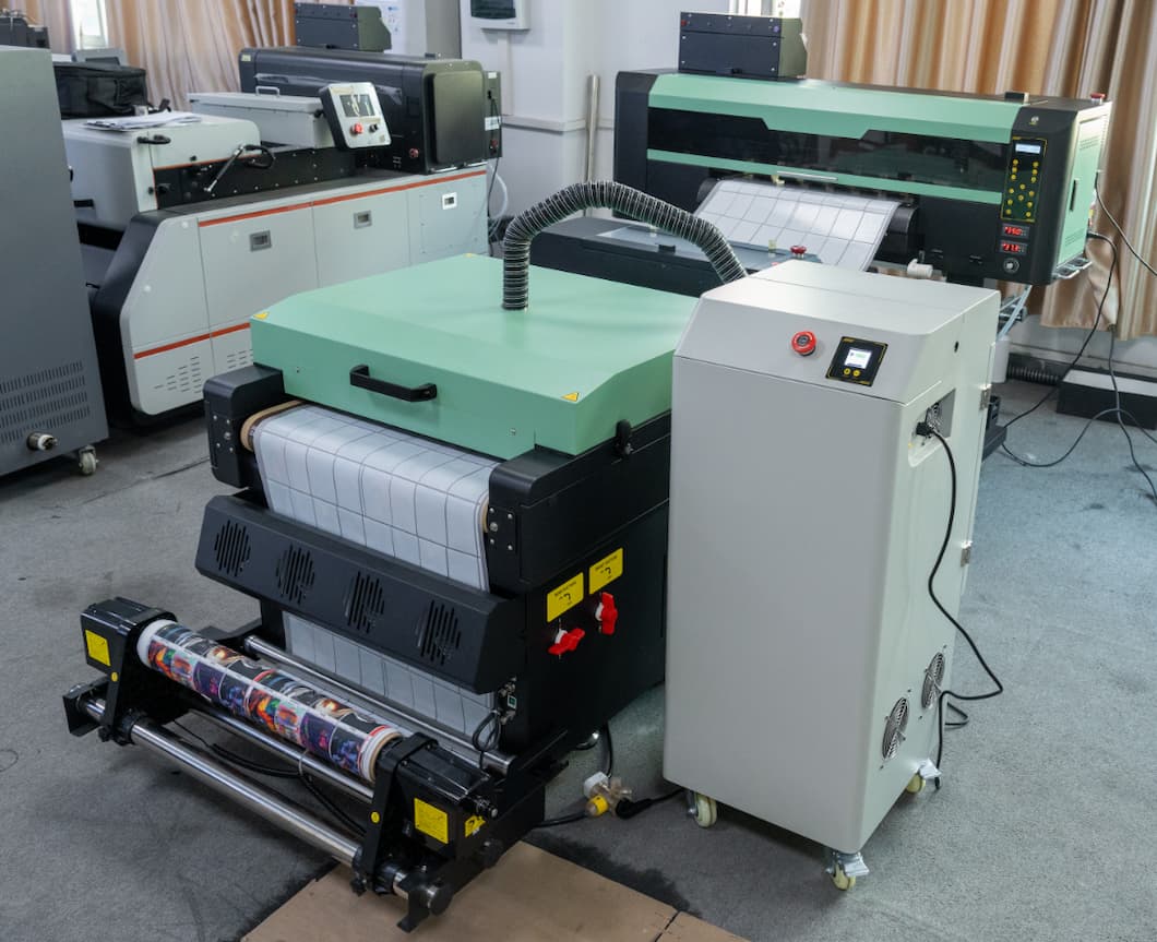 Wind speed Adjustable fume extractor Air Purifier for 2 heads dtf printer