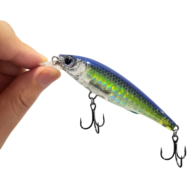 PUH 3D Prism Minnow Floating Lure