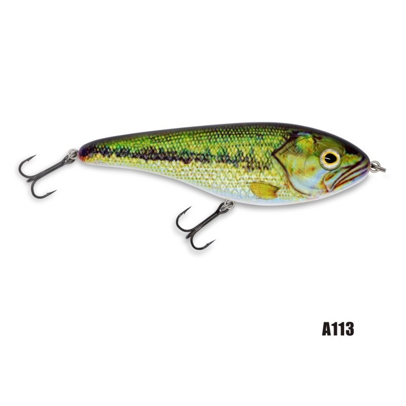 Musky Fishing Slider Jerkbait-PEAKS UP HIGH