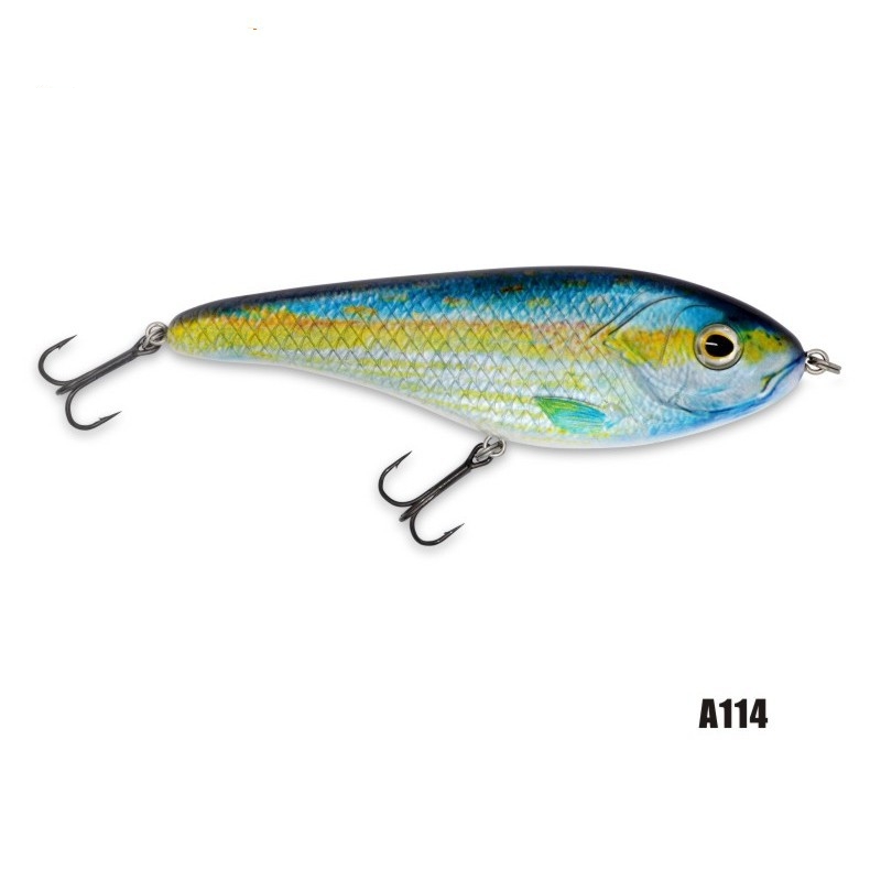 Musky Fishing Slider Jerkbait-PEAKS UP HIGH