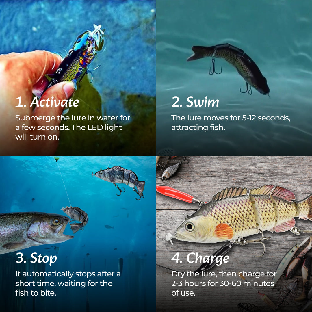  Robotic Jointed Swimbait-PEAKS UP HIGH