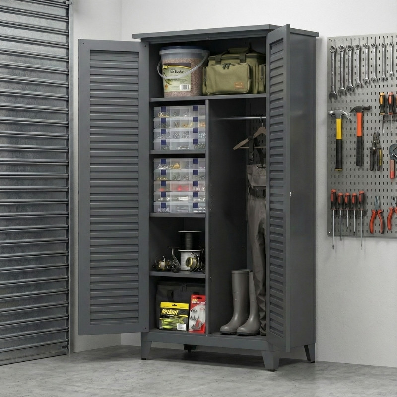 Fishing Gear Storage Cabinet - 73''x35.4"