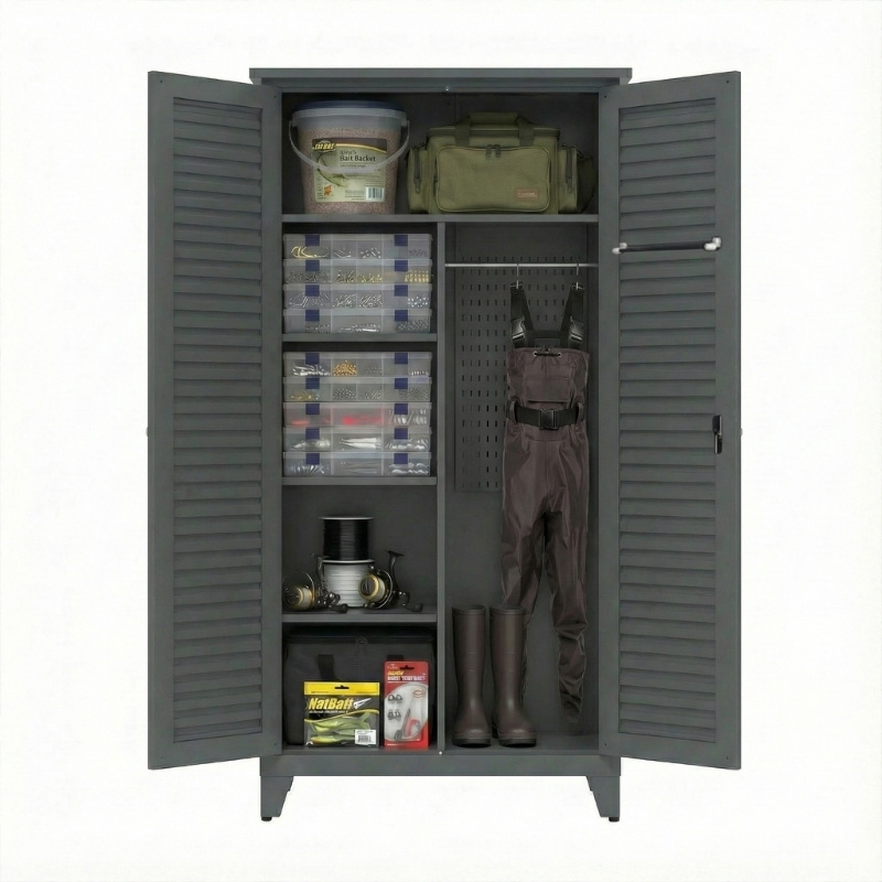 Fishing Gear Storage Cabinet - 73''x35.4"