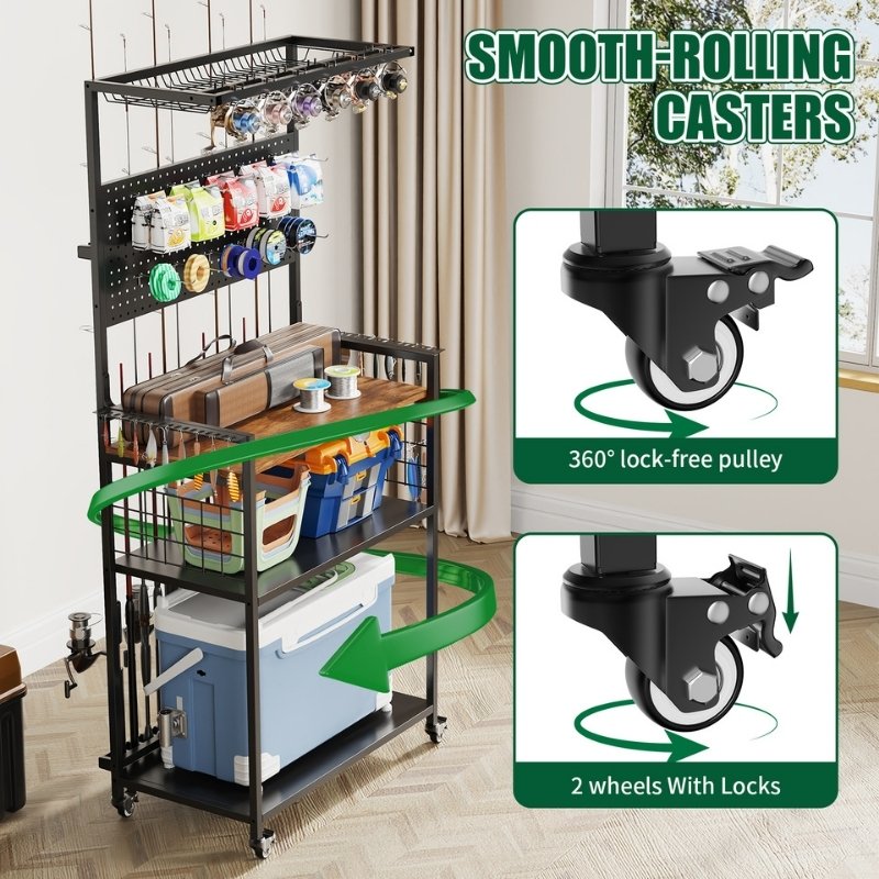 Mobile Fishing Rod Holder