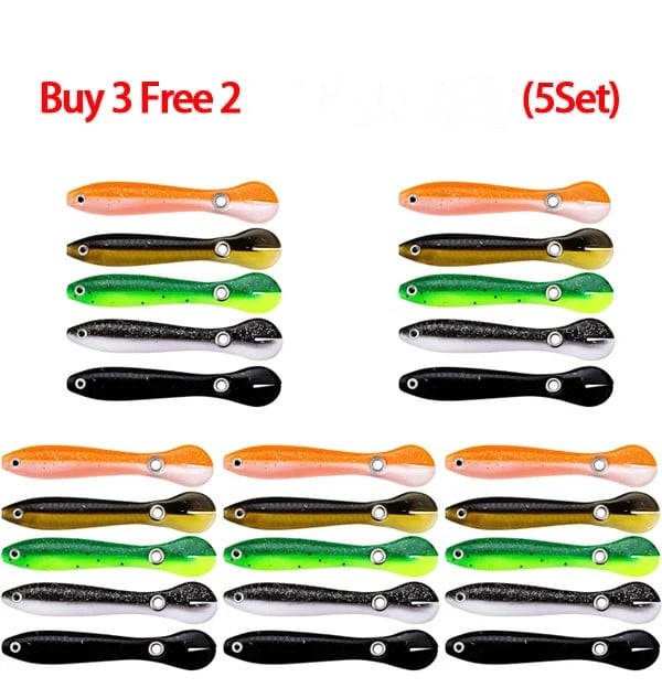  Soft Bionic Lures - 5 Pack-PEAKS UP HIGH