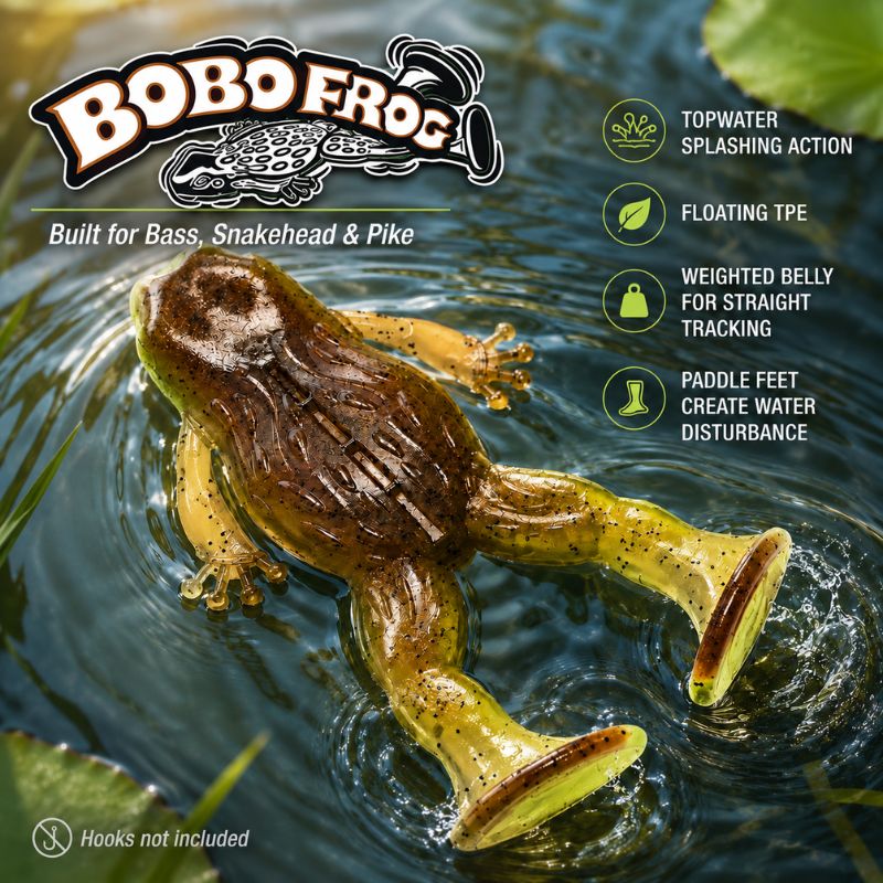 BoBo Frog Topwater Soft Bait