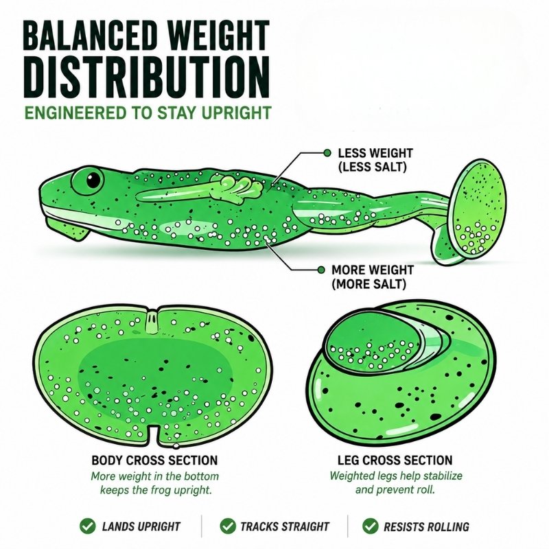 BoBo Frog Topwater Splashing Soft Bait