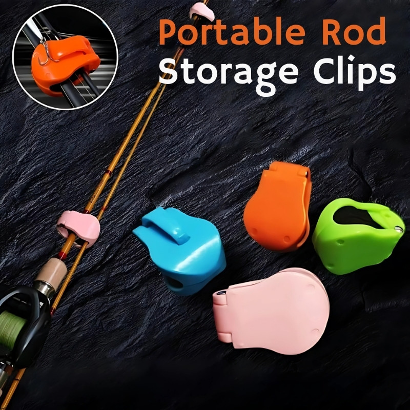 Portable Rod Storage Clips
