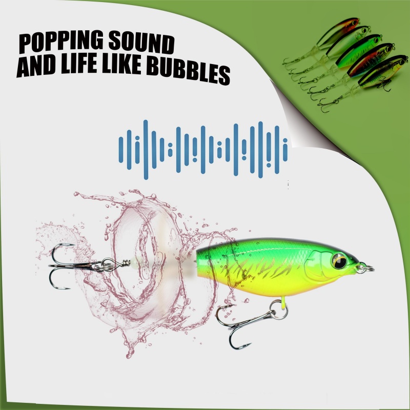 PUH TurboX Topwater Plopper-PEAKS UP HIGH