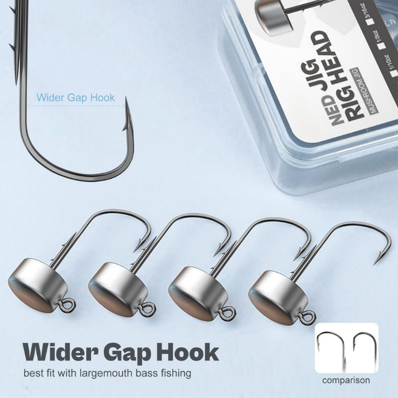 Ned Rig Jig Heads - 20 Pack