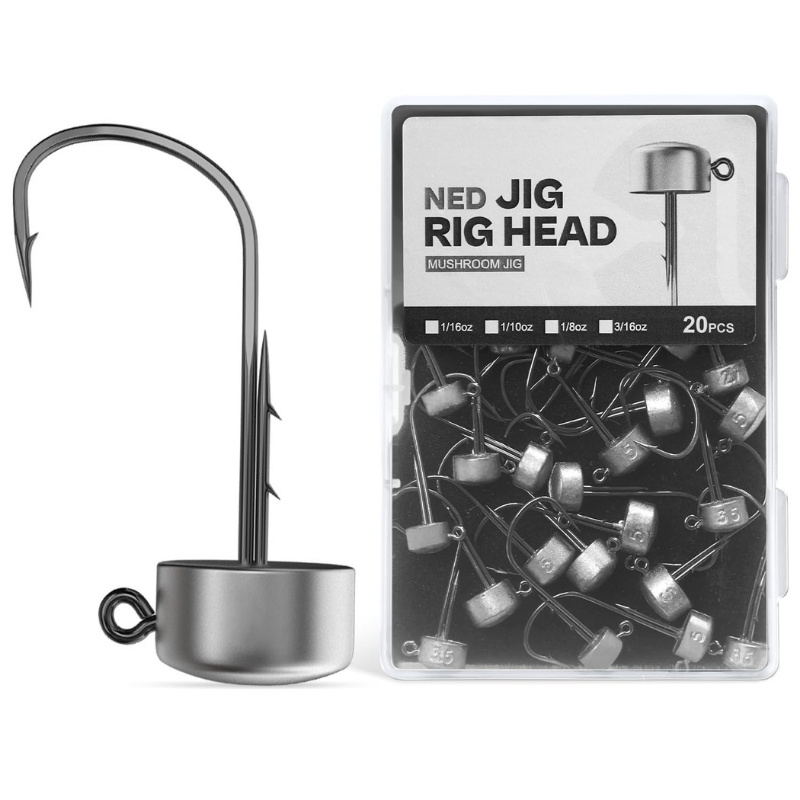 Ned Rig Jig Heads - 20 Pack