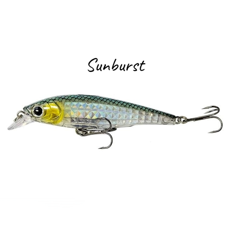 PUH 3D Prism Minnow Floating Lure-PEAKS UP HIGH