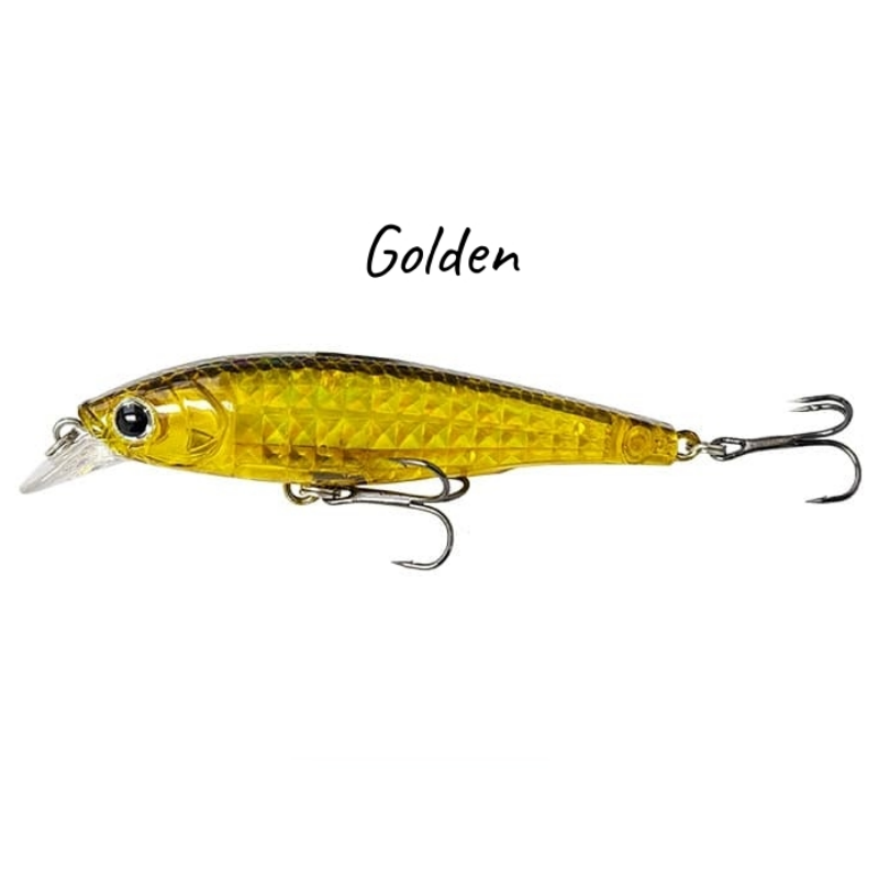 PUH 3D Prism Minnow Floating Lure-PEAKS UP HIGH