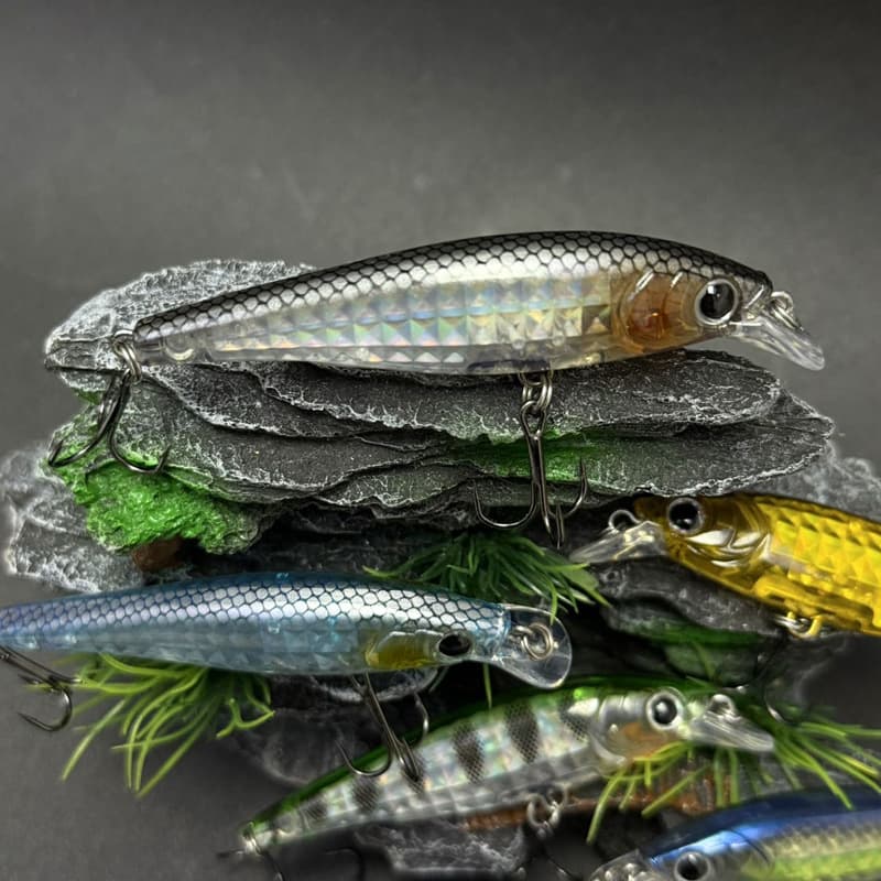 PUH 3D Prism Minnow Floating Lure-PEAKS UP HIGH