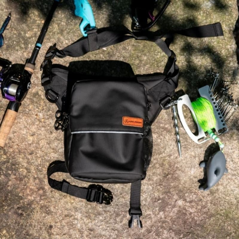 LurePatrol™ Portable Fishing Holster-PEAKS UP HIGH