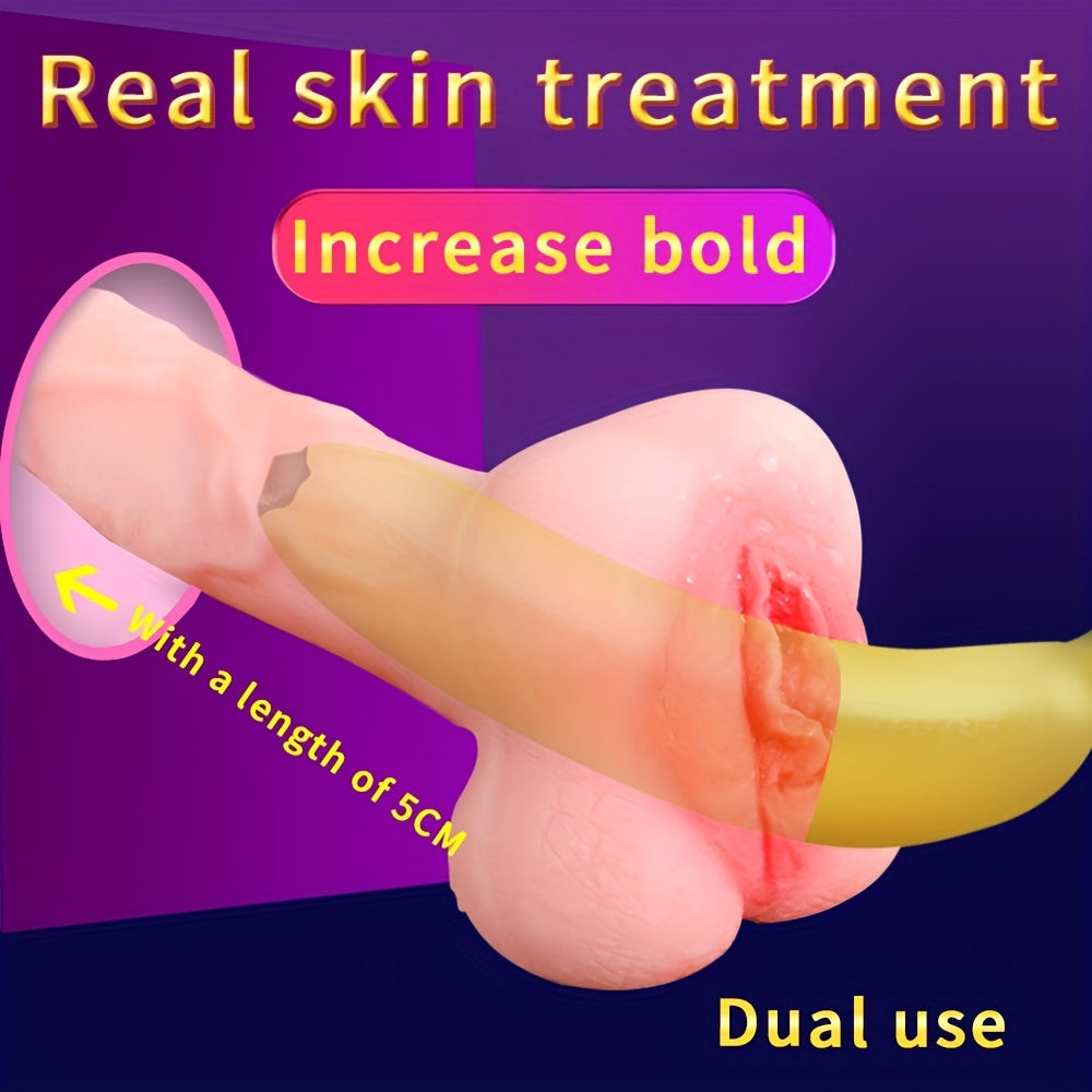 2 in 1 Design Realistic Dildo Pocket Pussy