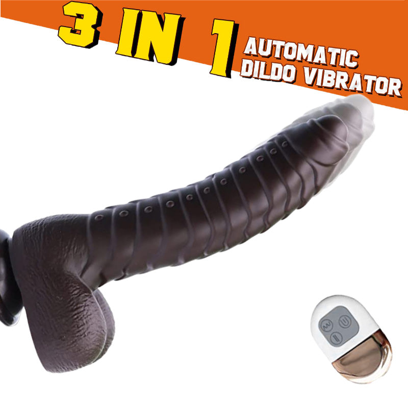 Dinosaur Scale Suction Cup Realistic Dildo
