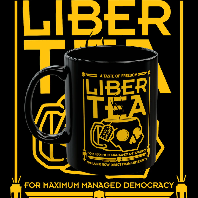 Liber-Tea Helldivers 2 Mug