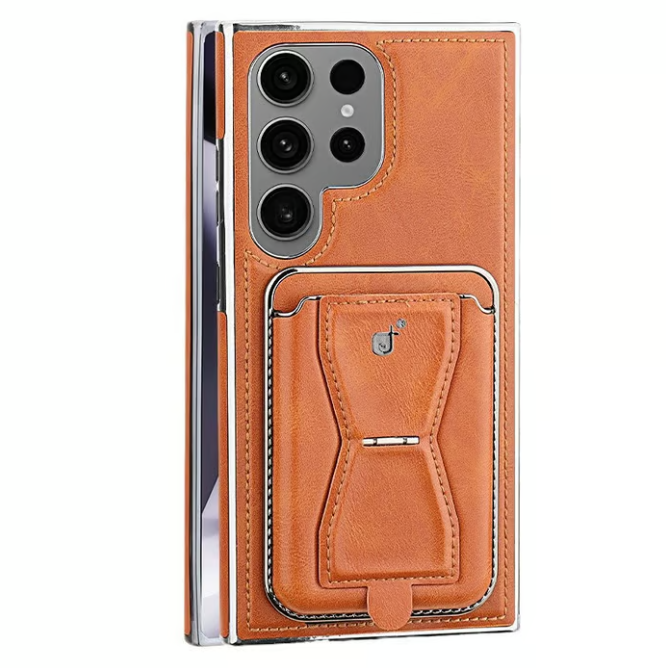 Kožené pouzdro na peněženku s plným krytím pro Samsung Galaxy