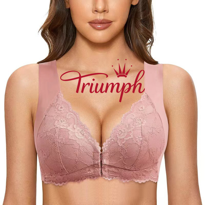 [3 κομμάτια. 43 €] Δαντελένιο σουτιέν Triumph [75-105]