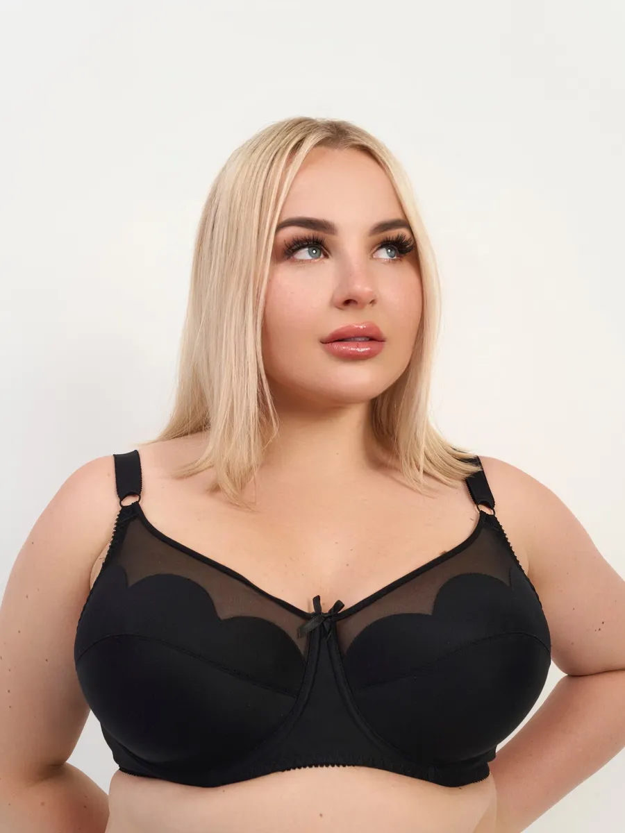 Triumph--Σετ 4 τεμαχίων (75B-125I) 💝 Σουτιέν από δαντέλα