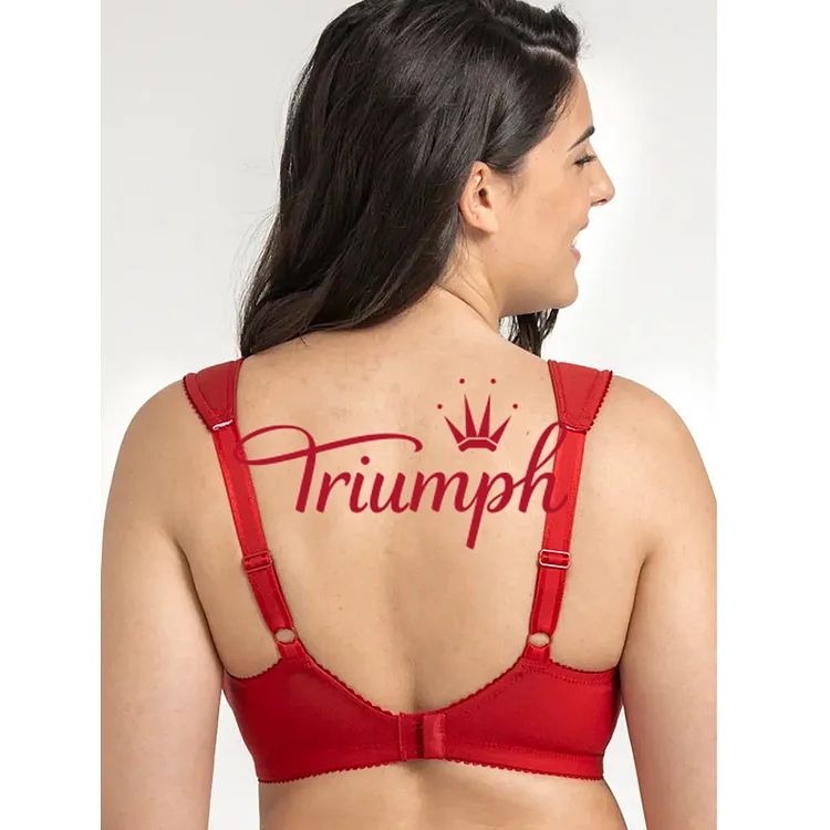 Triumph- 3 τεμαχίων💝Άνετο σουτιέν push-up από καθαρό βαμβάκι✨✨