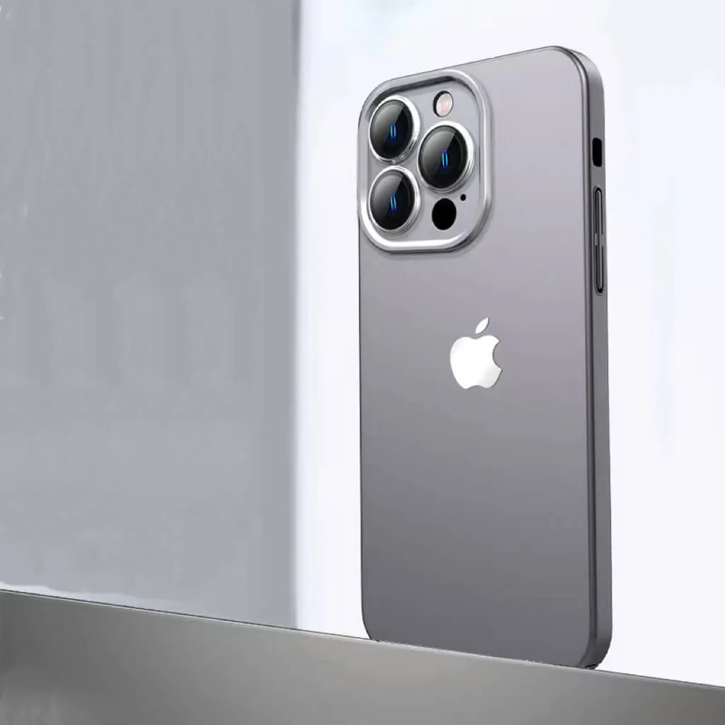 Προστασία φακού από μεταλλική κάμερα AG κατά της πτώσης θήκη τηλεφώνου iPhone