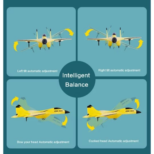 🔥Τελευταία μέρα έκπτωσης 49%🔥-Ασύρματο αεροπλάνο με τηλεχειρισμό