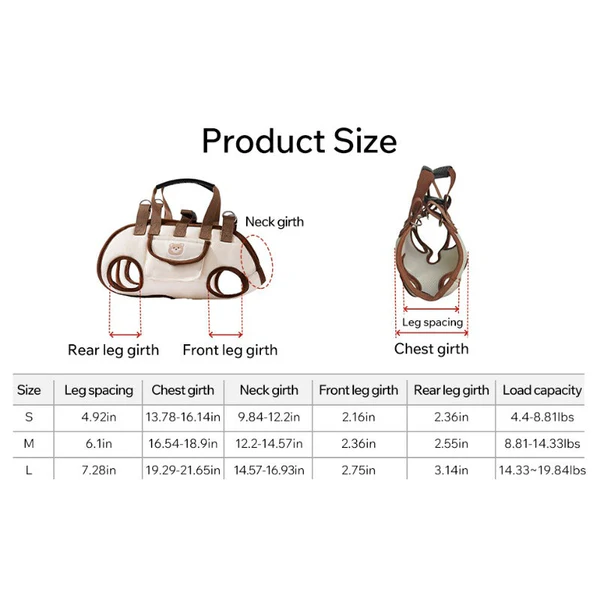 Δίκτυο μεταφοράς κατοικίδιων ζώων crossbody EasyGo