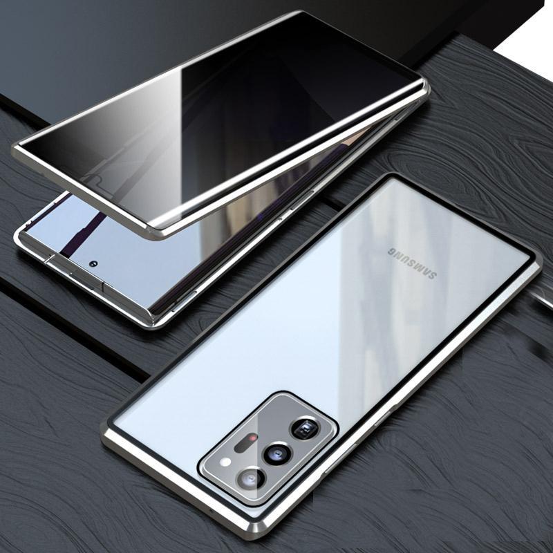 Μαγνητική θήκη τηλεφώνου Samsung διπλής όψης από σκληρυμένο γυαλί