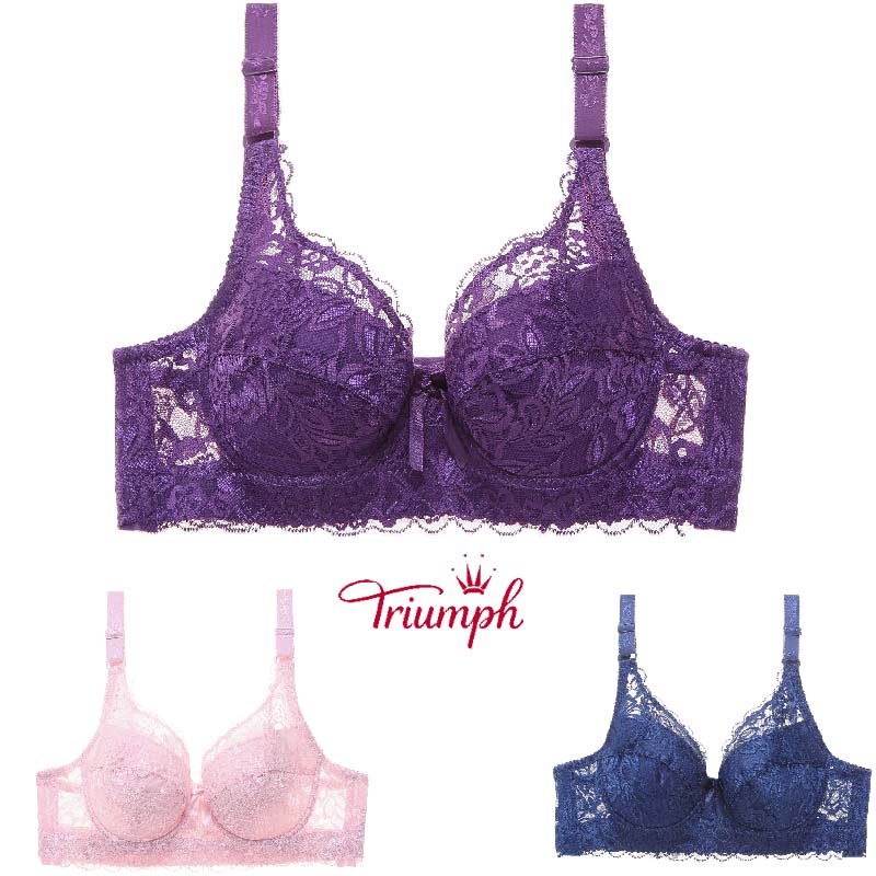 Triumph- Γαλλικά ρομαντικά και άνετα γυναικεία εσώρουχα (αγοράστε 1 λάβετε 2 δωρεάν)