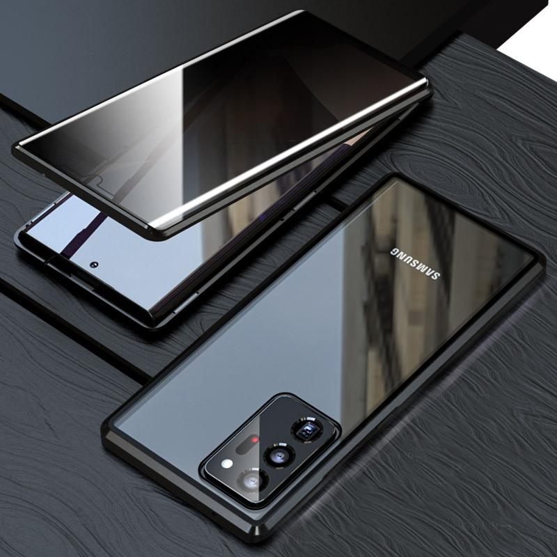 Μαγνητική θήκη τηλεφώνου Samsung διπλής όψης από σκληρυμένο γυαλί