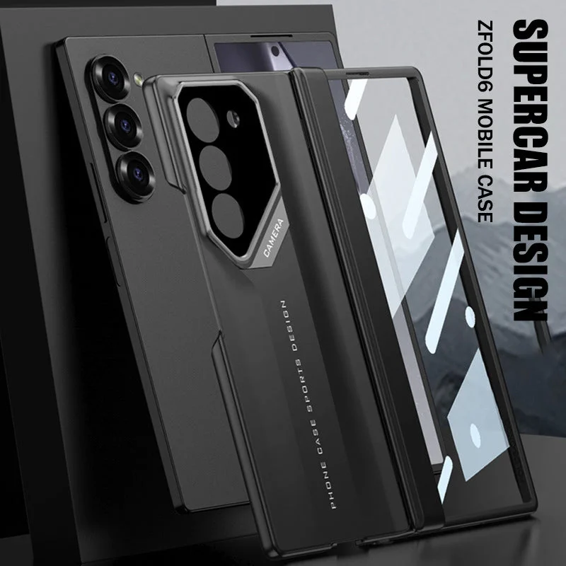 Κατάλληλο για ενσωματωμένη μαγνητική πτυσσόμενη θήκη τηλεφώνου Samsung Shell