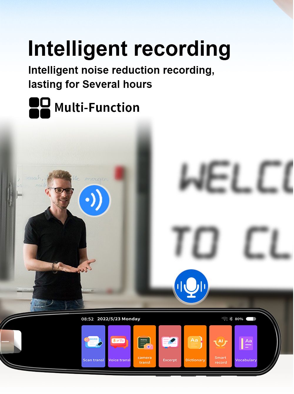 Ακριβής μετάφραση σάρωσης στυλό σε 112 γλώσσες