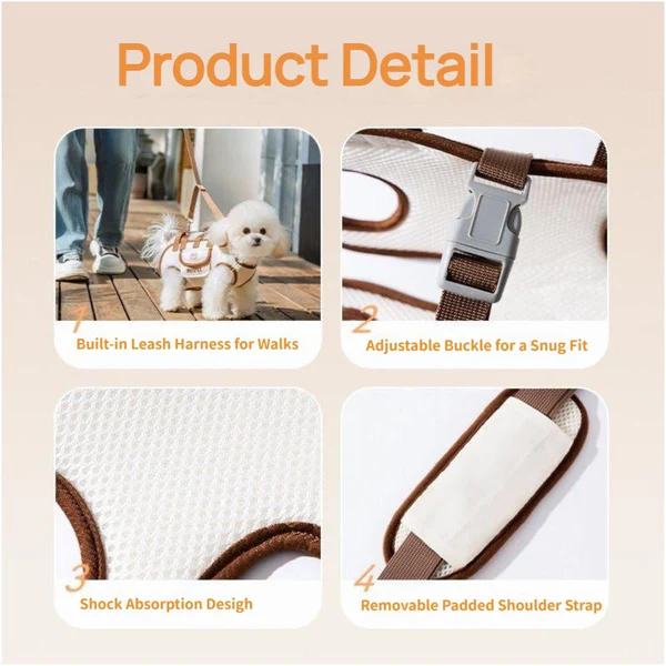 Δίκτυο μεταφοράς κατοικίδιων ζώων crossbody EasyGo