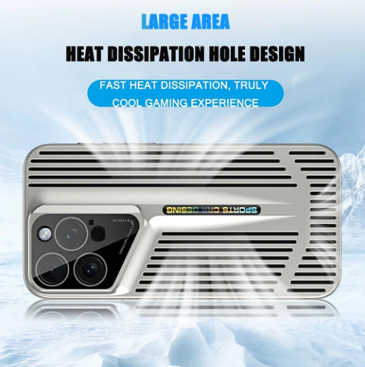 Θήκη τηλεφώνου με λεπίδα που αναπνέει σειρά IPHONE 14/15/16