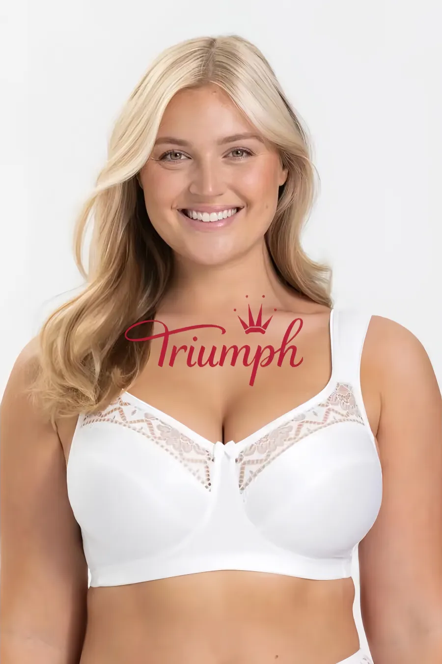 Triumph -(3 τεμ.) άνετο σουτιέν plus size