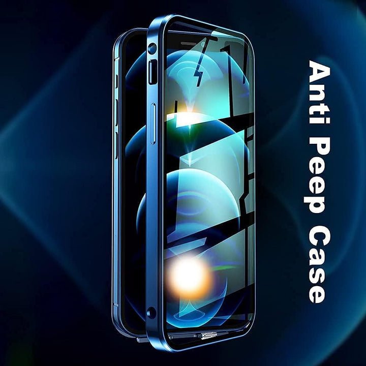 Μαγνητική θήκη τηλεφώνου Samsung διπλής όψης από σκληρυμένο γυαλί