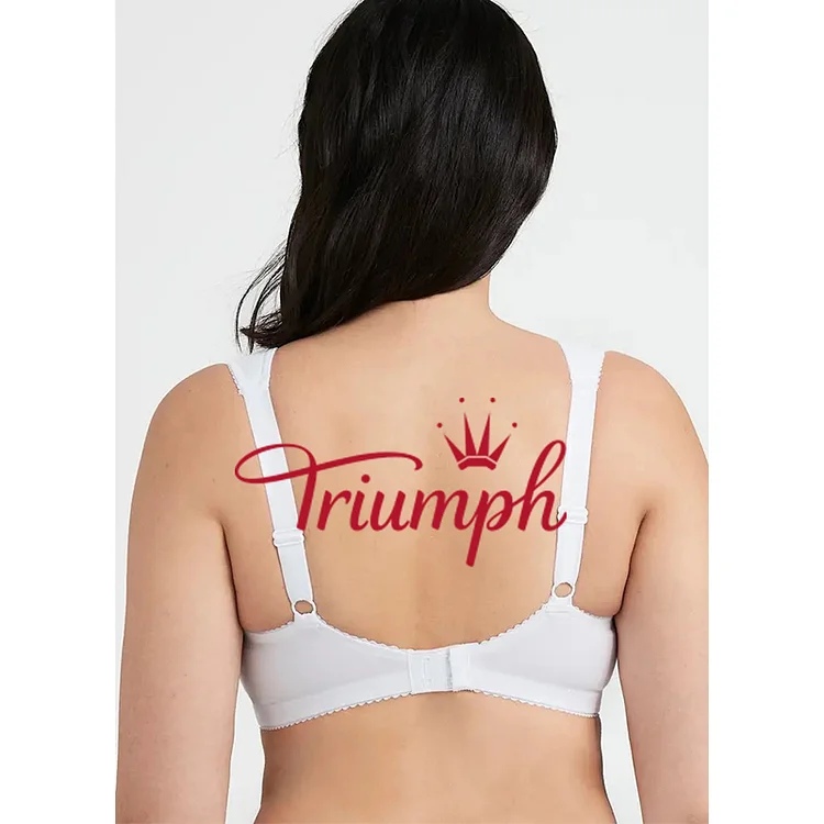 Triumph- 3 τεμαχίων💝Άνετο σουτιέν push-up από καθαρό βαμβάκι✨✨